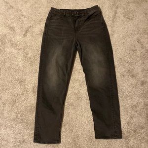 Black American Eagle Straight Leg Jeans